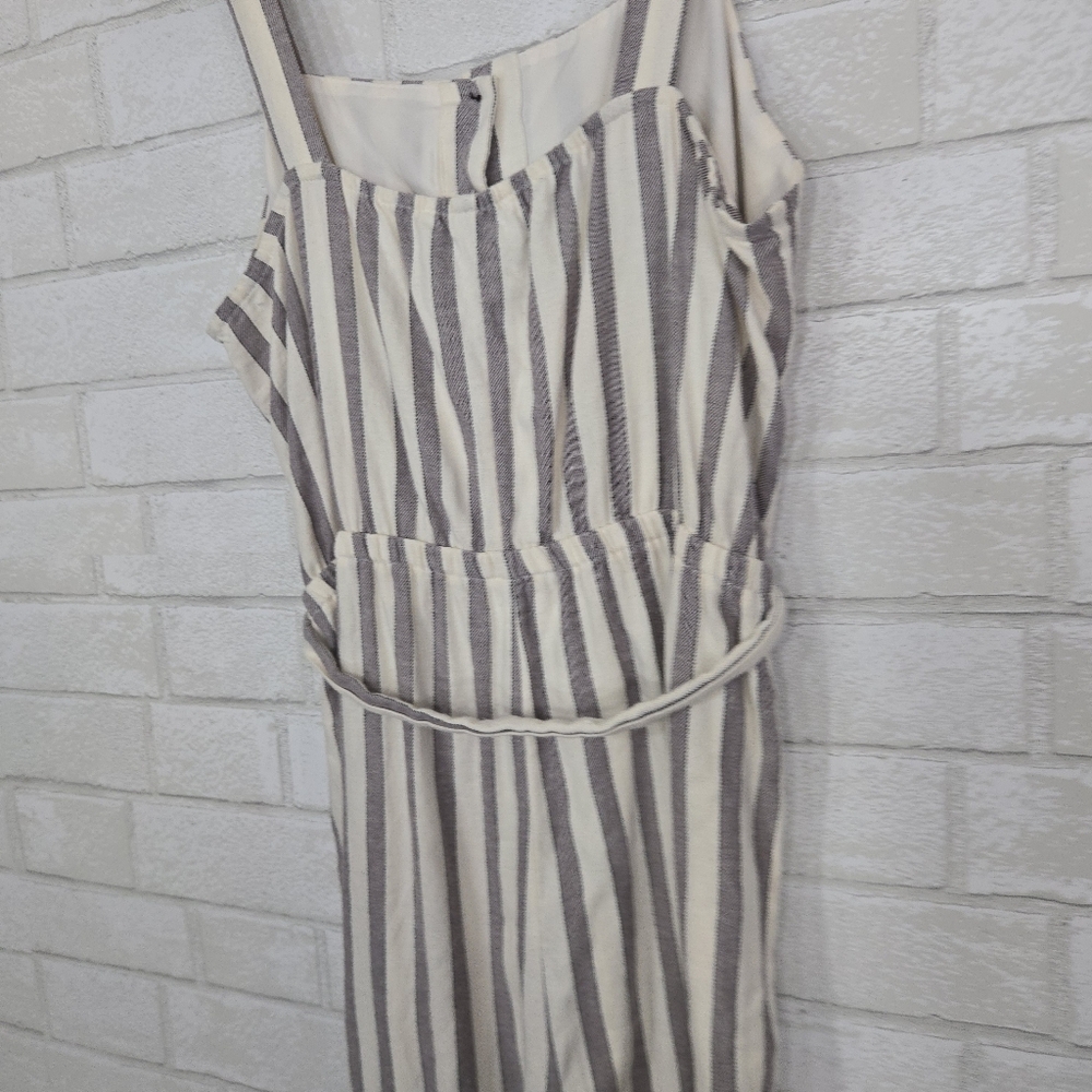 Maurices stripe tie front jumpsuit - Picture 13 of 15